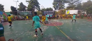 Katar Kelurahan Sunter Agung Gelar Turnamen Futsal Piala Lurah