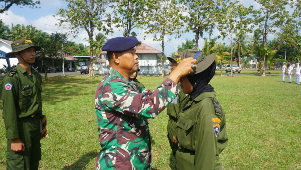 Lanal Bengkulu Kembali Berikan Pembekalan Kepada 96 Siswa SMKS 15 Kota Bengkulu
