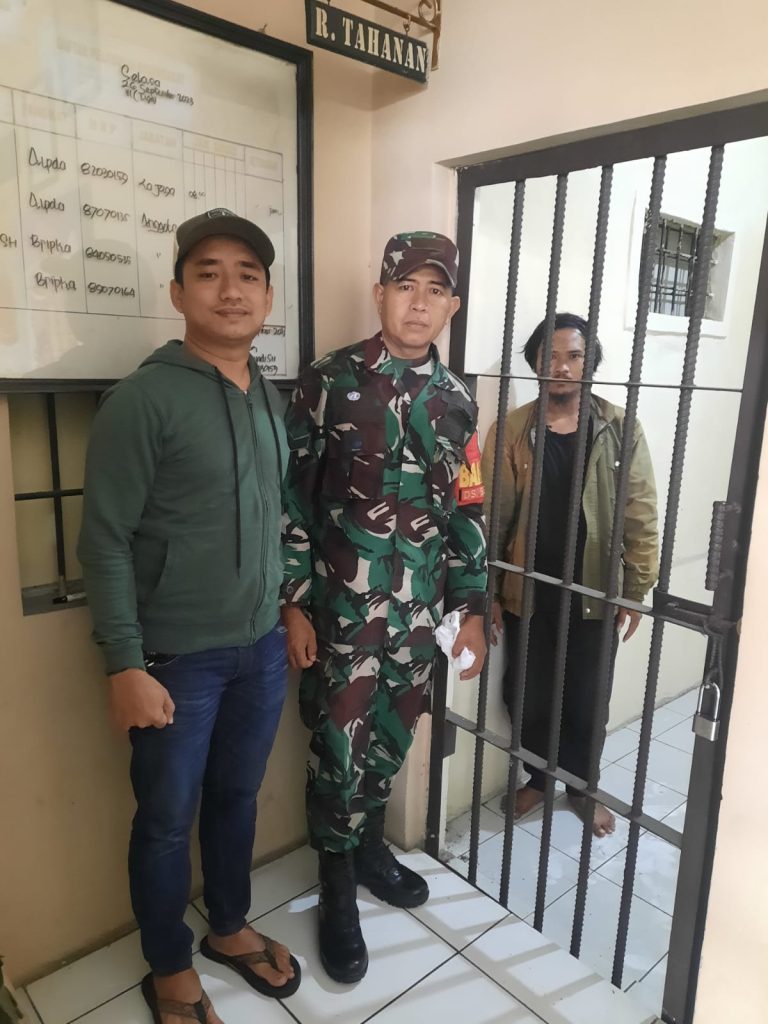 Danramil Cipaku Kodim 0613/Ciamis Berhasil Tangkap Pelaku Pemerkosaan Terhadap Anak Perempuan Dibawah Umur