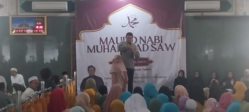 Masjid Jami Baitul Hikmah Sunter Agung Peringati Maulid Nabi Muhammad 1445 H