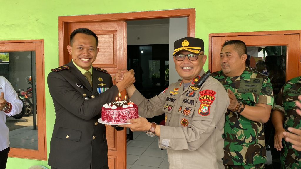 Perayaan HUT TNI ke-78 Sinergi TNI-Polri Meriahkan Kantor Koramil Koja