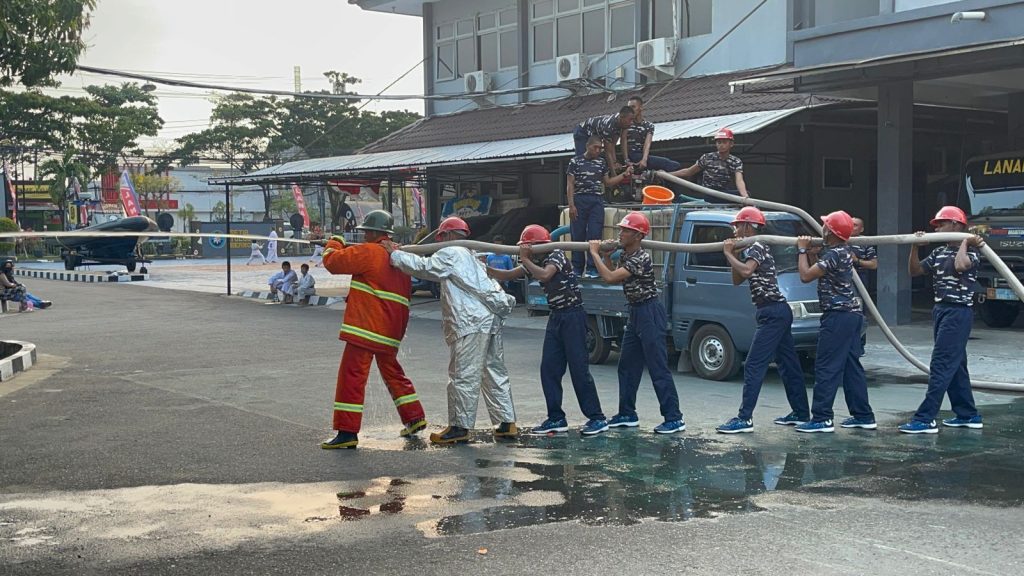 Kesiapan Lanal Banjarmasin Dalam Partisipasi Penanganan Karhutla