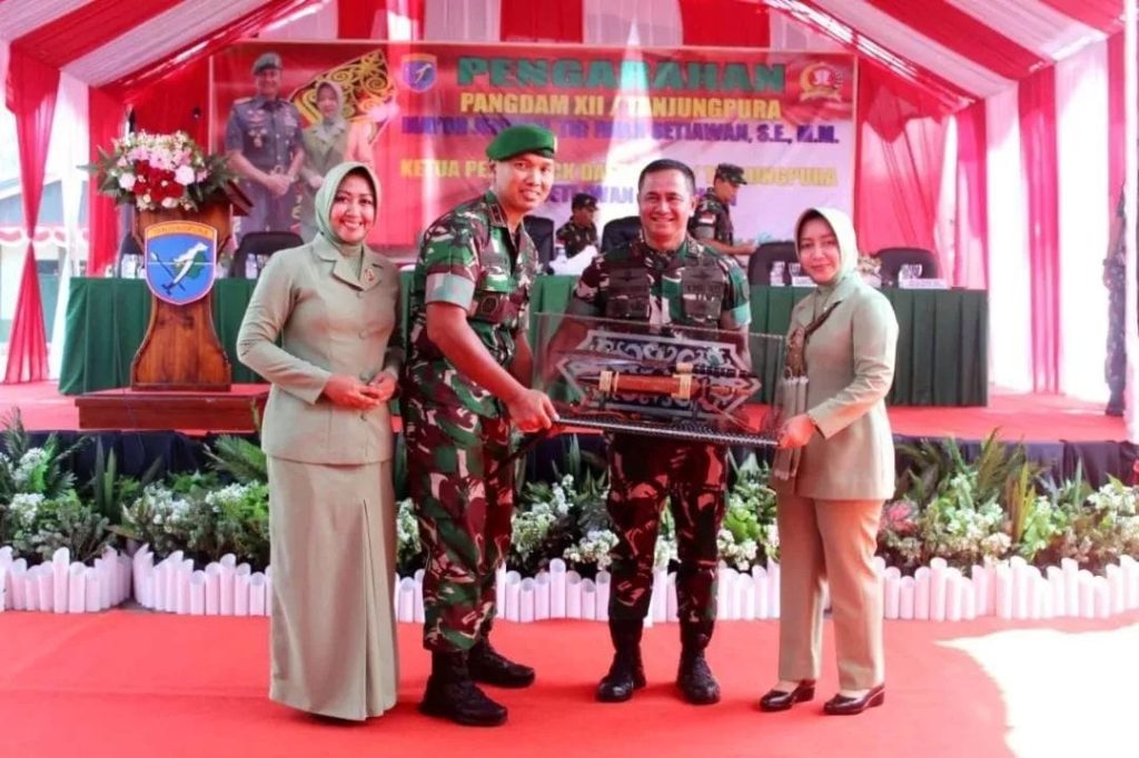 Pangdam XII/Tanjungpura Kunjungan Kerja ke Kodim 1012/Buntok