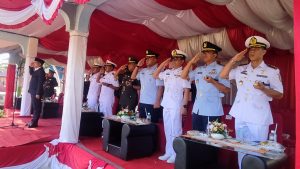Satuan TNI AL Wilayah Sabang Laksanakan Upacara Peringatan Hari Sumpah Pemuda Ke-95 Tahun 2023
