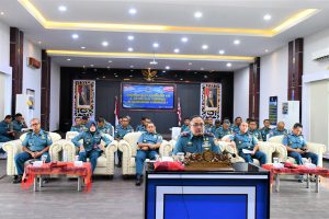 Danlantamal I Ikuti Forum Komandan KRI Melalui Vicon