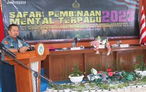 Tim Safari Bintal Terpadu Tahun 2023 Berikan Bimbingan Mental Kepada Prajurit dan PNS serta Keluarga TNI AL Wilayah Sabang