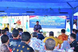 Sambut Hari Armada RI, Lantamal I Gelar Bakti Sosial di Kampung Bahari Nusantara Desa Paluh Kurau