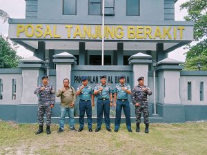 DANLANAL LAKSANAKAN SAFARI POSAL DAN POS BINPOTMAR DIBAWAH JAJARAN LANAL BINTAN