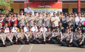 APEL PAGI POLSEK PENJARINGAN  DIPIMPIN KAPOLRES METRO JAKARTA UTARA