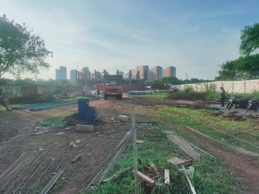 Proyek Fasum Senilai Miliaran Rupiah  Diprotes Pengurus Wilayah di Marunda Jakarta Utara