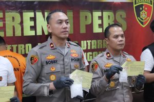 Bekuk Kurir di Tanjung Priok, Polisi Sita 1/2 Kg Sabu