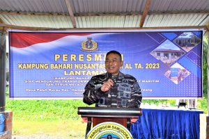 Danlantamal I Resmikan Kampung Bahari Nusantara Lantamal I Tahun 2023