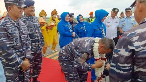 Danlantamal I Dampingi Kunjungan Kerja Pangkoarmada I di Lanal Lhokseumawe