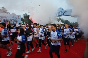 Lanal Dumai Ikut Serta Dalam Lanud Roesmin Nurjadin Air Force Run 2023