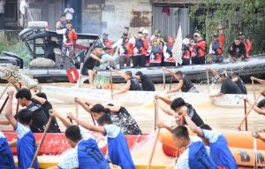 Lanal TBA Bersinergi Dengan Pemerintah Daerah Gelar Festival Dragon Boat