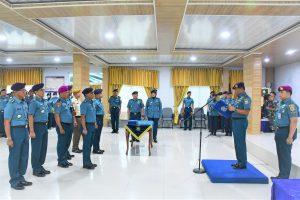 Danlanal Simeulue Hadiri Sertijab Asrena Danlantamal I, Kafasharkan Sabang dan Kadisminpers Lantamal I