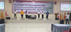 Pelatihan Pertolongan Pertama Dan Pelantikan Unit KORPS Sukarela (KSR) Palang Merah Indonesia (PMI) – IBI Kosgoro 1957