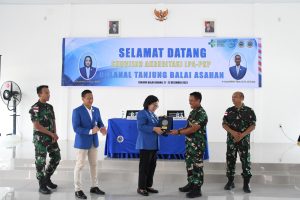 Danlanal TBA Tutup Kegiatan Survei Akreditasi LPA-PKP
