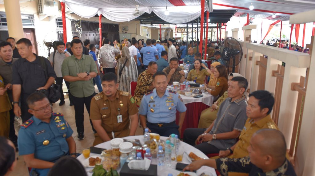 Danlantamal I Hadiri Open House di Kediaman Ketua DPRD Sumut Bersama Forkopimda Sumut dan Kota Medan
