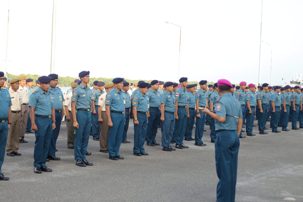 Komandan Lantamal I Pimpin Apel Khusus Awal Tahun 2024