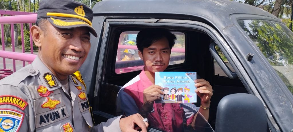 Subsatgas Binmas OMB Polda Kalbar Gelar Kegiatan Penyuluhan dan Sosialisasi Pemilu 2024