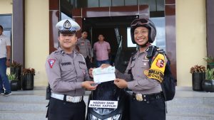Bripda Novandro : TERIMAKASIH BAPAK KAPOLRI ATAS HADIAHNYA