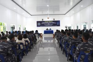 Komandan Lantamal I Tatap Muka Berikan Motivasi Kepada Prajurit Lanal Tanjung Balai Asahan