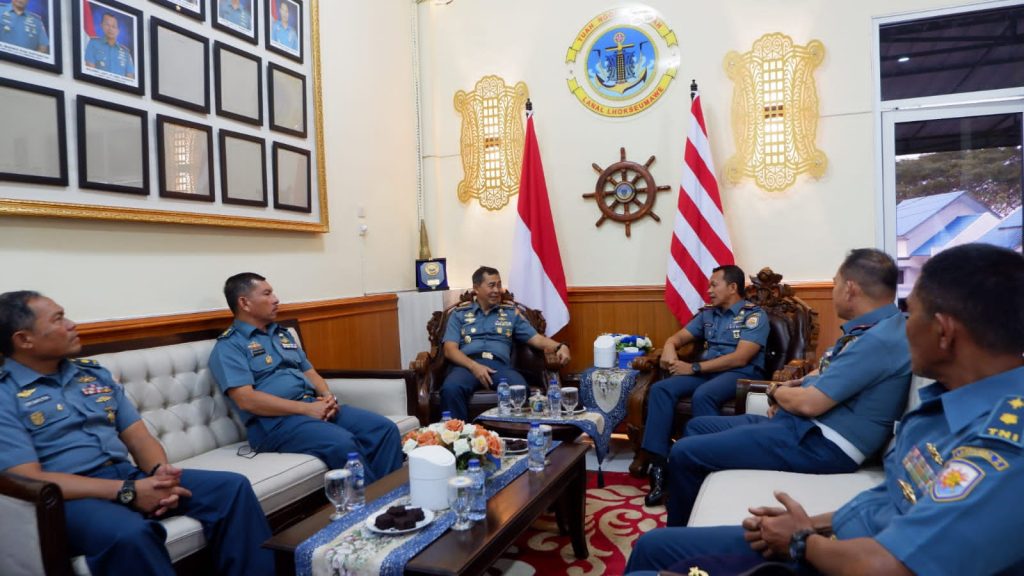 TNI AL Lanal Lhokseumawe Terima Tim Pengawas dan Pemerikasaan It Koarmada I