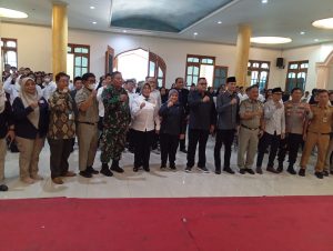 Panitia Pengawas Pemilu Kecamatan Pademangan  Adakan Pelantikan dan Pembekalan Pengawas Tempat Pemungutan Suara