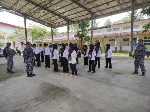 Staf Potensi Maritim Lanal TBA Bentuk Karakter Siswa Politeknik Kota Tanjungbalai