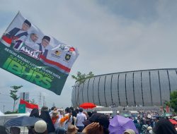 Jutaan Pendukung Pasangan Capres Cawapres 01 AMIN Hadiri Kampanye Akbar di JIS