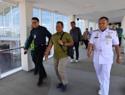 Danlantamal I Antar Keberangkatan Pangkoarmada I Beserta Rombongan Usai Kunjungan Kerja di Lantamal I