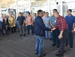 Wadan Lantamal I Antar Keberangkatan Laksamana Pertama TNI Dores Afrianto Ardi