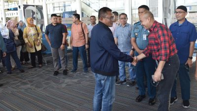 Wadan Lantamal I Antar Keberangkatan Laksamana Pertama TNI Dores Afrianto Ardi