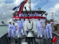 Upacara Delivery KAL Hinako I-2-19 dan Pengukuhan Komandan KAL Hinako I-2-19