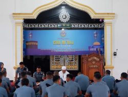 Lanal Lhokseumawe Peringati Isra’ Mi’raj Nabi Muhammad SAW 1445 H/ 2024 M