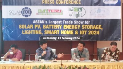 GEM Indonesia Kembali Hadirkan Solartech Indonesia, Smart Home-loT, dan INALIGHT.