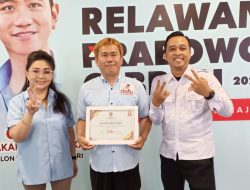 KETUA UMUM RELAWAN PROPAS  ADI PRANATA SURYA, Siap Menjadi Garda Terdepan Mengawal Pemerintah Prabowo-Gibran