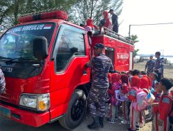 Lanal Simeulue Gencar Tanamkan Nilai Kemaritiman Kepada Generasi Penerus Bangsa
