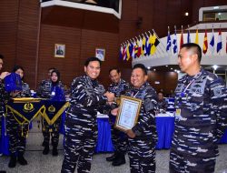 Danlantamal I Hadiri Rapat Pimpinan TNI AL Tahun 2024 dan Menerima Penghargaan