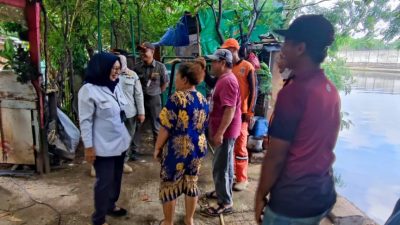 Lurah Lagoa Antisipasi Anak Bermain di Kali Kresek