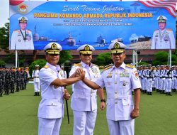 Danlantamal I Hadiri Sertijab Pangkoarmada RI