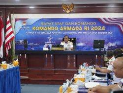 Danlantamal I Hadiri Rapat Staf dan Komando Koarmada RI Tahun 2024