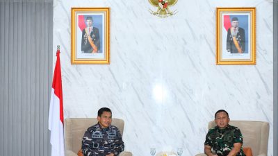 Danlantamal I Terima Kunjungan Danguskamla Koarmada I