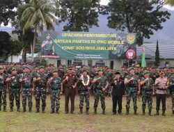 Resmi, Pangdam III Siliwangi Sambut Maung 300 Siliwangi Kembali Dari Tugas Operasi Papua