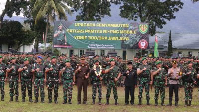 Resmi, Pangdam III Siliwangi Sambut Maung 300 Siliwangi Kembali Dari Tugas Operasi Papua
