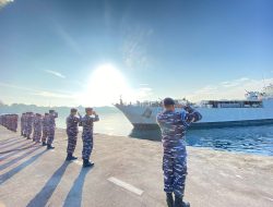 Tiga Kapal Perang Republik Indonesia Dukung Satgas Trisila TNI AL 2024 di Kota Sabang