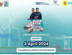 BURUAN DAFTAR! Mudik Gratis Bareng PT PLN Menyasar Semua Kota di Pulau Jawa, Lampung dan Palembang Melalui 12 Rute, Berangkat Tanggal 5 April 2024