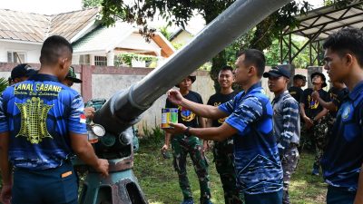 Satgas Trisila TNI AL 2024 Laksanakan Karya Bhakti Pembersihan Museum Sabang