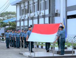 Tumbuhkan Jiwa Patriotisme, Lantamal I Laksanakan Upacara Bendera